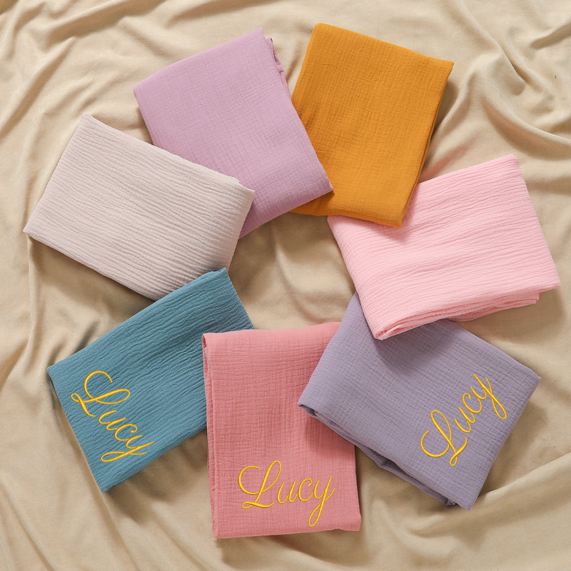 Cloth Diaper Insert - Nome personalizado bordado personalizado bebê algodão