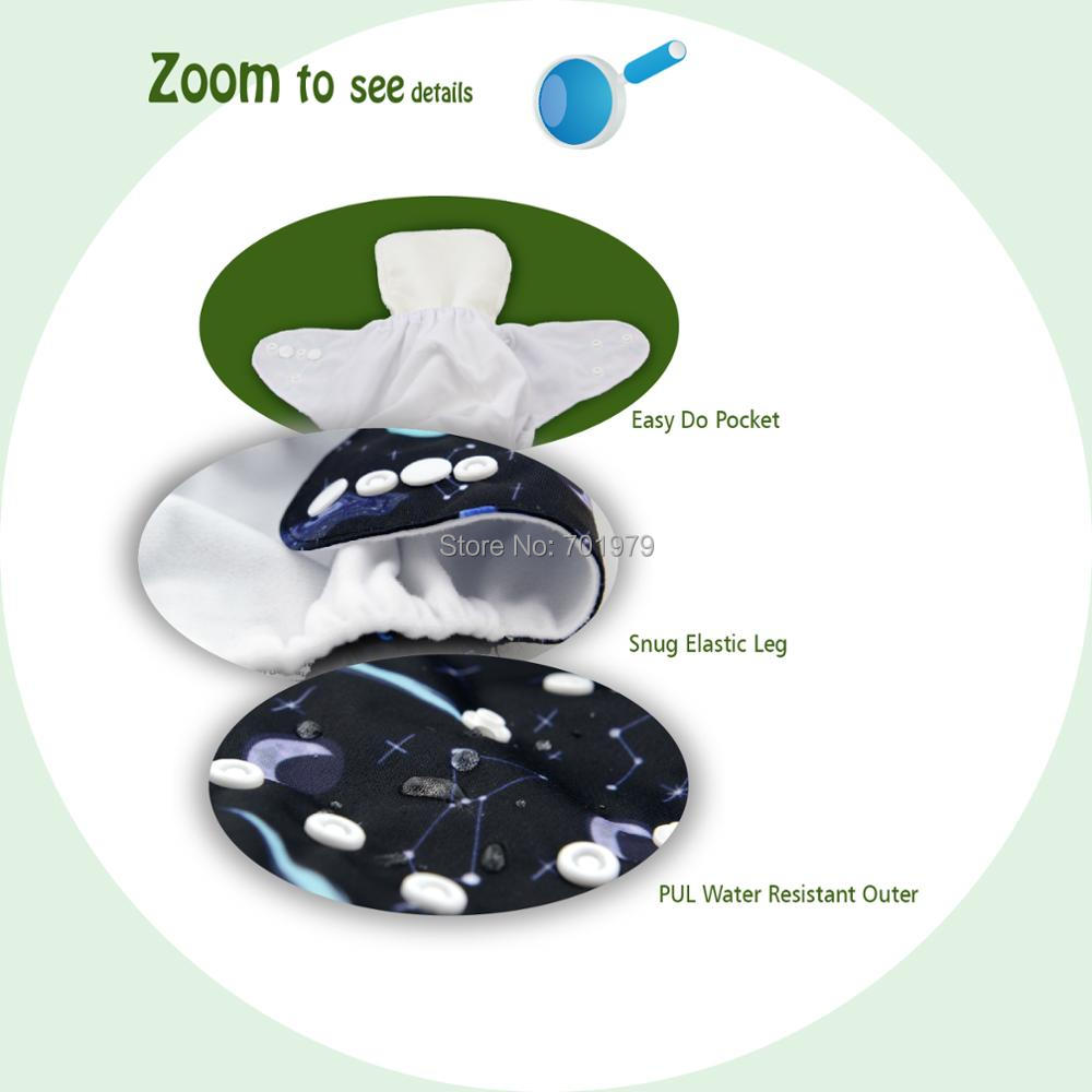 U Pick ALVABABY Fralda de pano - Cloth Diaper Insert avaliação e preço