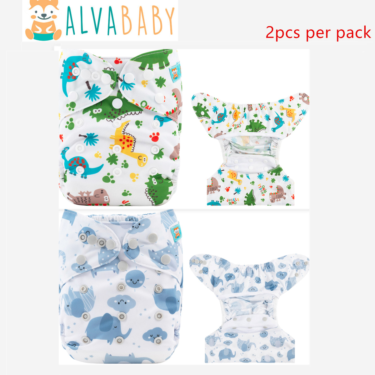 Capa de fralda de pano ecológi - Cloth Diaper Insert avaliação e preço