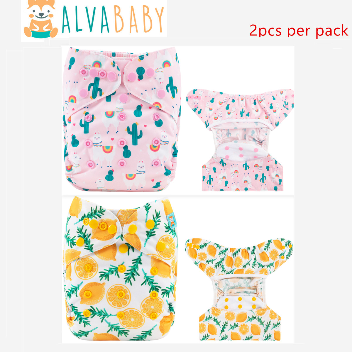 Capa de fralda de pano ecológi - Cloth Diaper Insert avaliação e preço